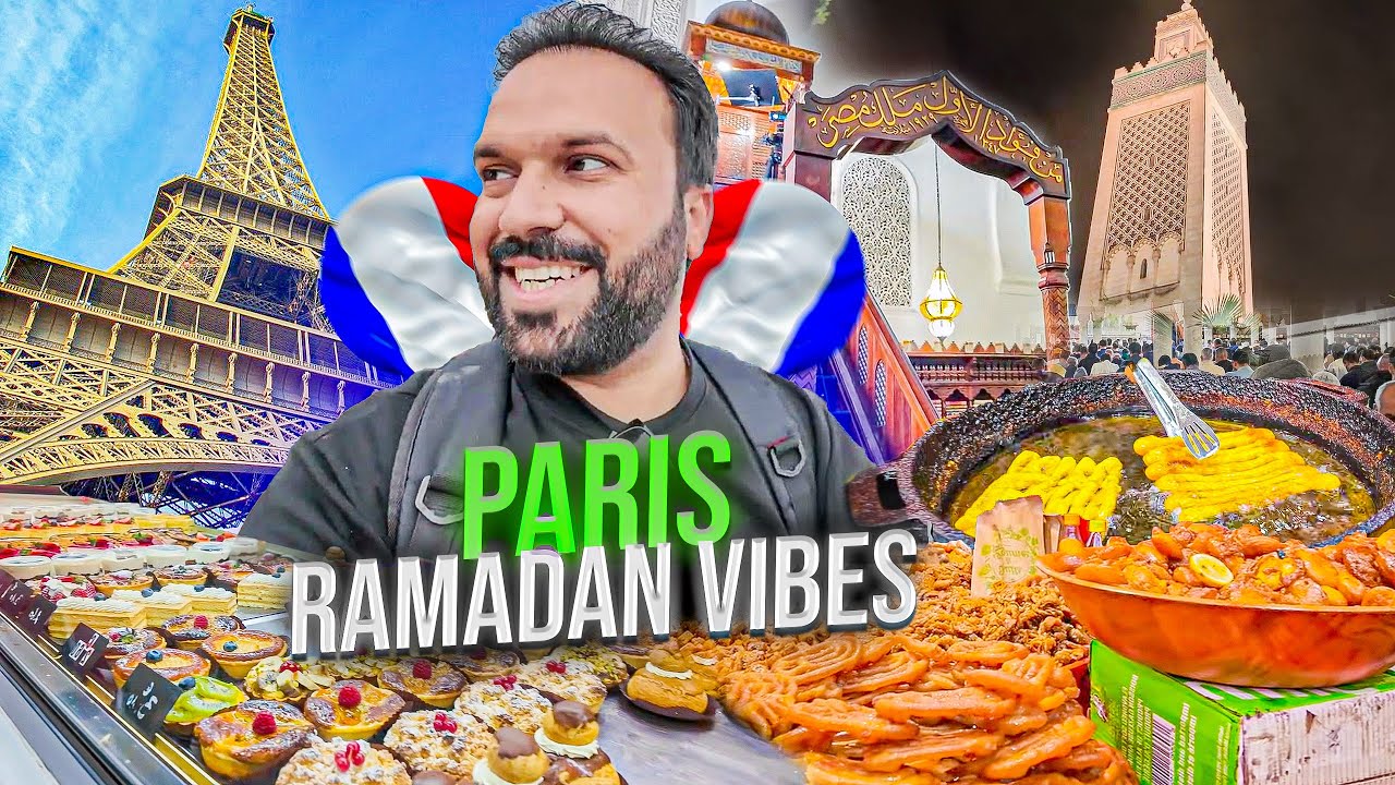 Paris 🇫🇷 Ramadan Vibes ✨Local Markets & Iftar Scenes 💖 Taraweeh in The Oldest Mosque of Paris