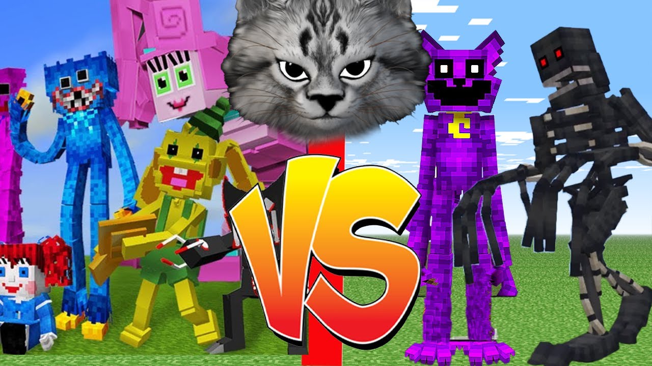 PROTOTYPE ve CATNAP vs MOMMY LONG LEGS ve ÇOCUKLARI | MİNECRAFT