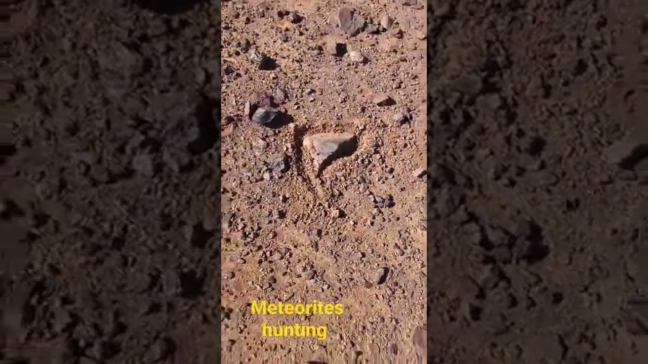 meteorites hunting