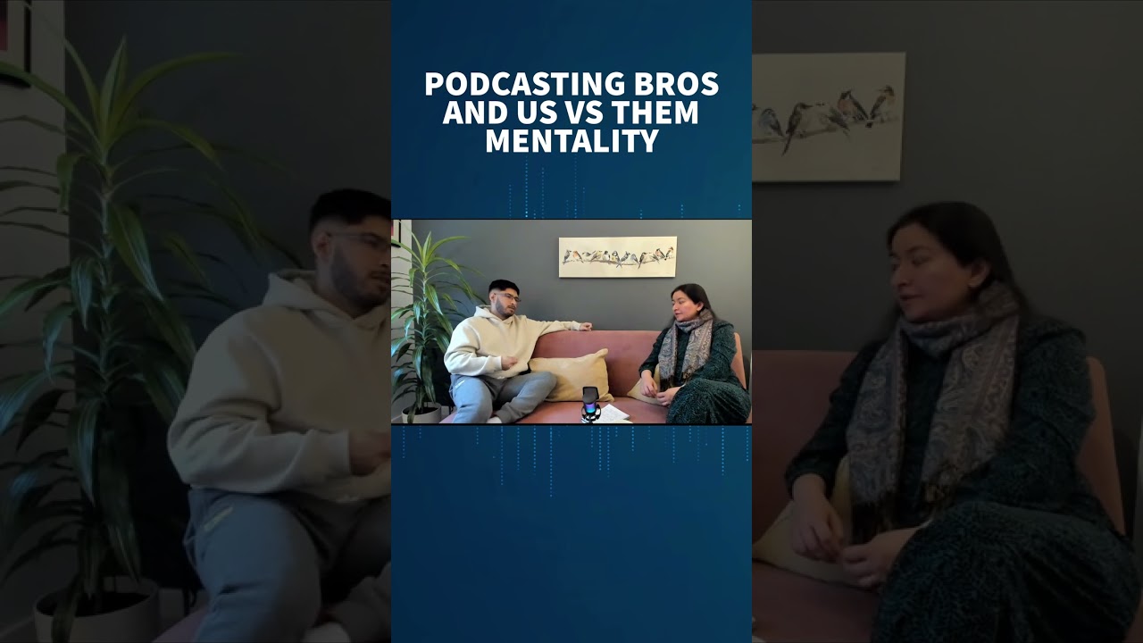 Podcasting Bros and Us vs. Them Mentality #shortvideo