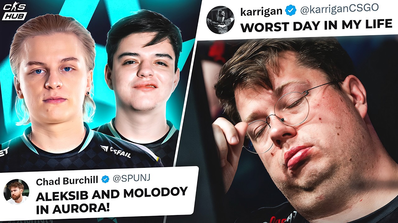 ALEKSIB AND MOLODOY IN AURORA? THE LOWEST POINT FOR FAZE! CS NEWS, PGL BUCHAREST