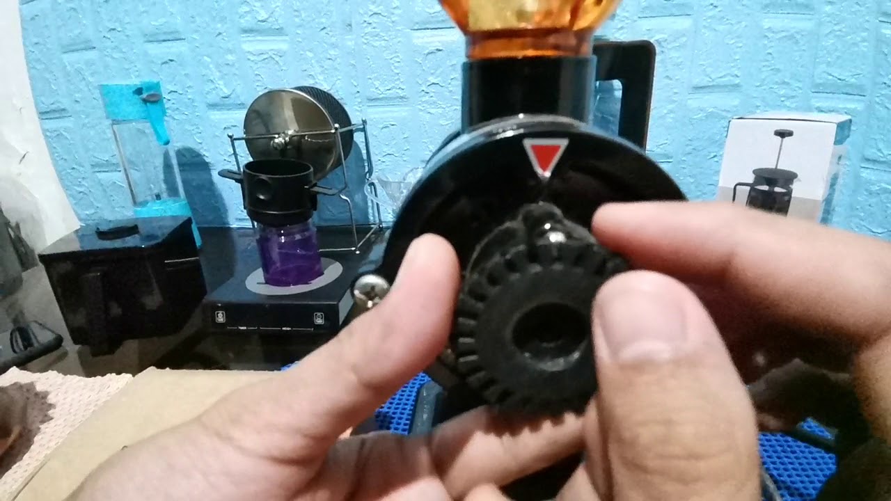 Calibrating commercial grinder (fine grind setting)