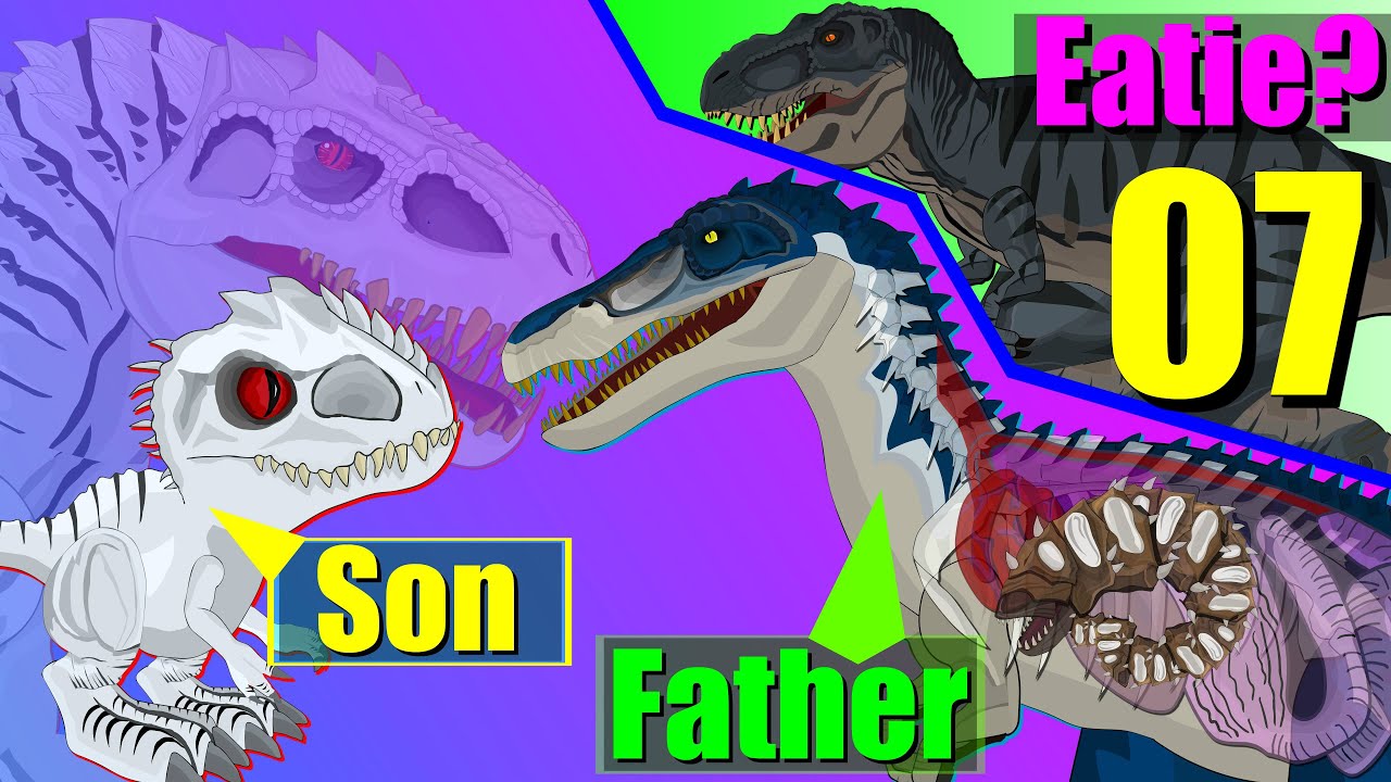 Why is Baryonyx's son a hybrid dinosaur? (Another T-Rex Appears)