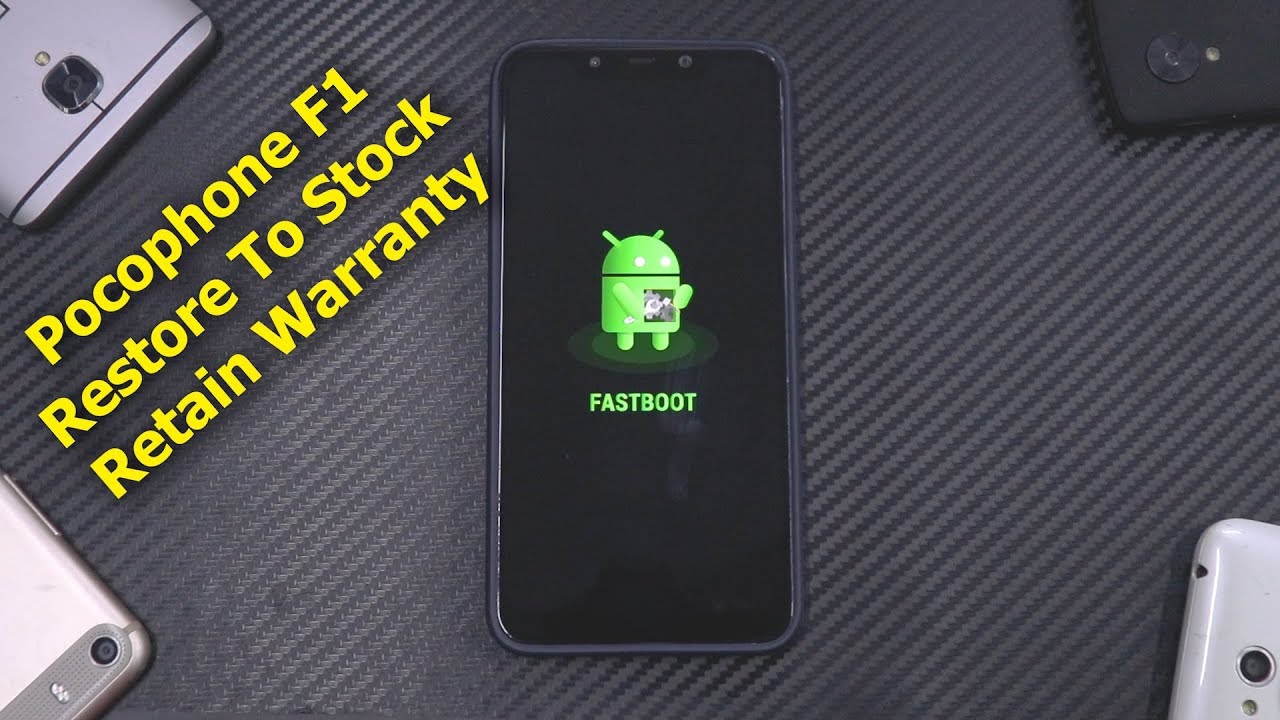Pocophone F1 | Restore To Complete Stock & Relock Bootloader | Retain Warranty | Easiest Method
