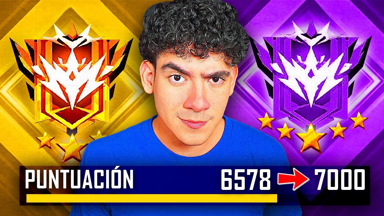 EN BUSCA DE LOS 7000 PUNTOS EN FREE FIRE PARA LLEGAR A GRAN MAESTRO !! - DIA 17 | TheDonato