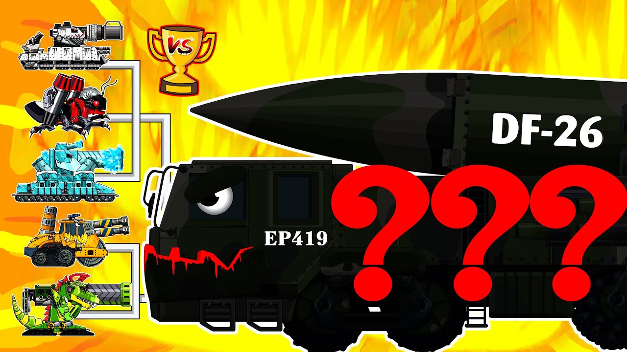DF-26 MKZT Missile Monster vs All Tanks! Mystery Final Battle