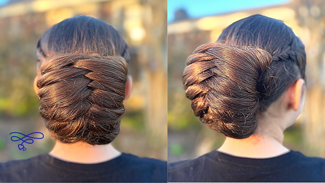 Folded Hair Bun