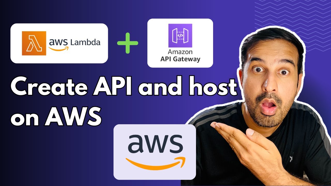 Создайте API и разместите его на AWS 🤩 | AWS Lambda и AWS API Gateway | Учебное пособие по AWS 🔥 ...