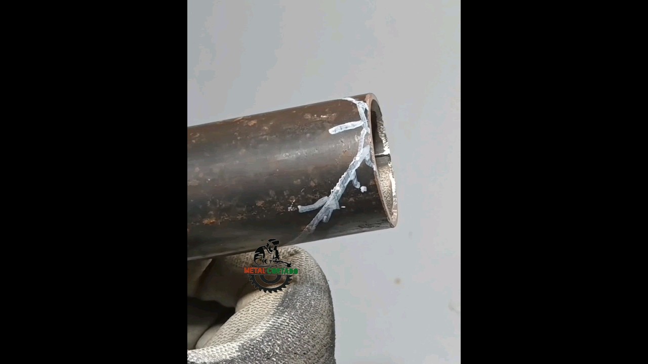 plantilla para corte 45 en tubo Redondo #creative #welder  #soldadura #diy #tools #shorts  #fypシ #fy