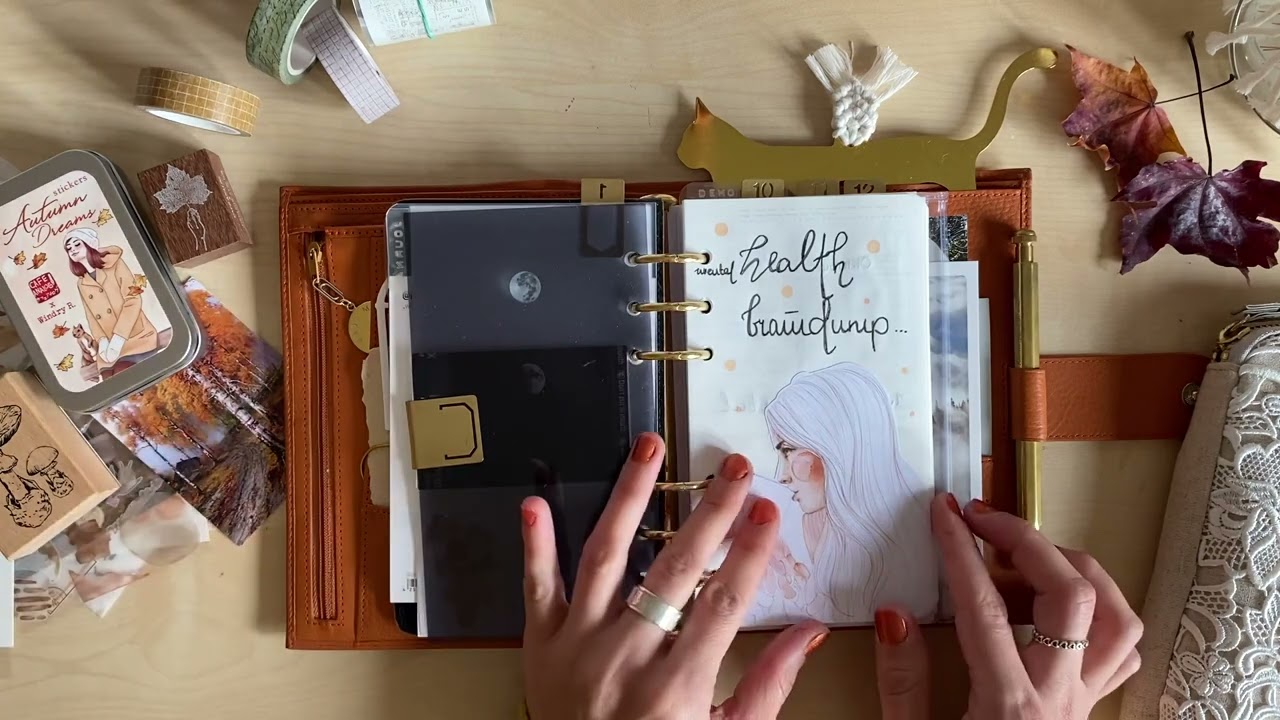 Let‘s talk about … #planner #journaling #mentalhealth in meinem Gillio Compagna Medium XL