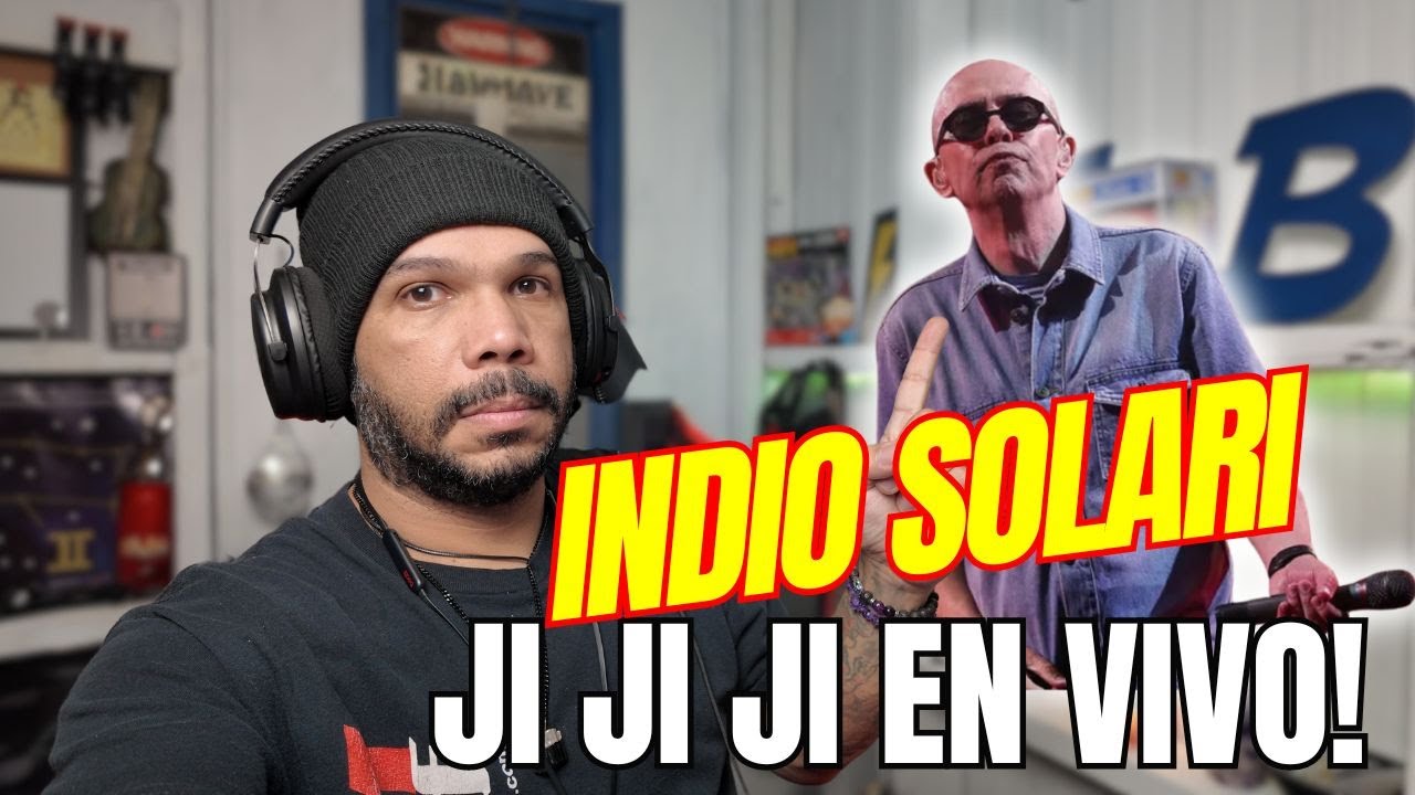 Mister Ben Reaccina: INDIO SOLARI -  JIJIJI  en vivo!!!  No lo conocía, pero que bueno es!
