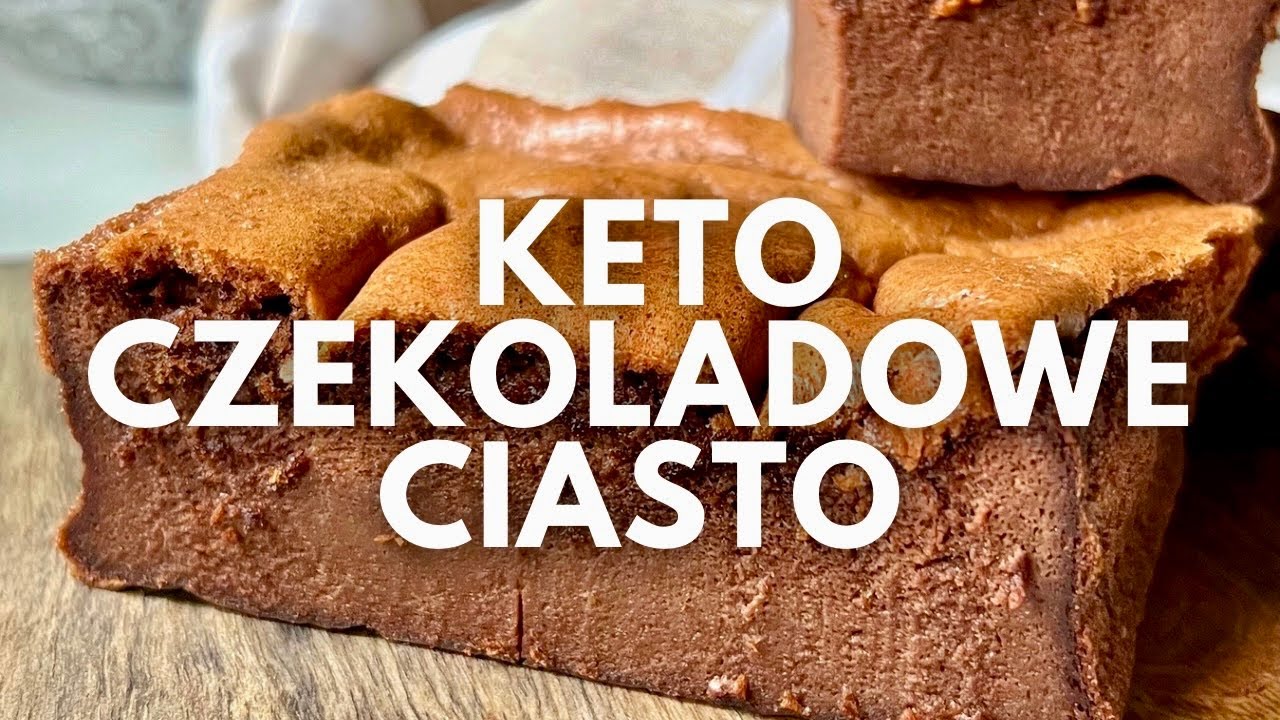 KETO CZEKOLADOWE CIASTO zrobisz z 3 składników. Bez nabiału, bez mąki, bez cukru.