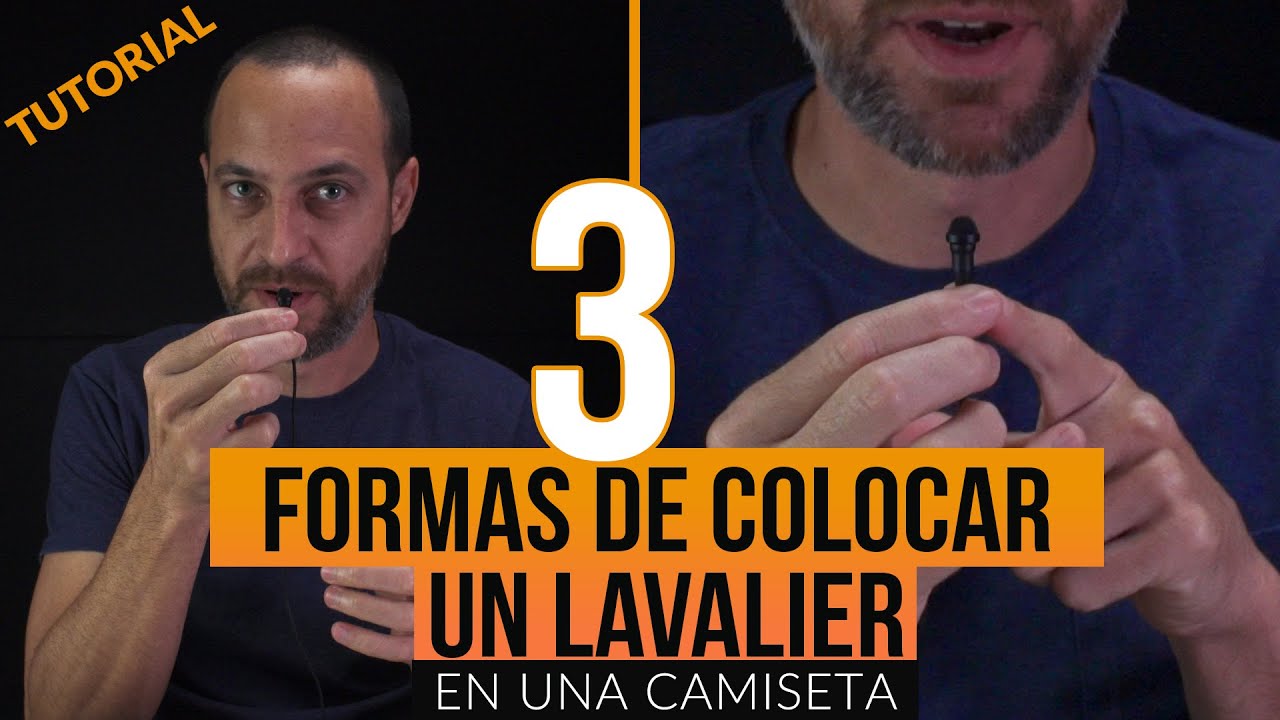 3 Formas de Esconder un Microfono de Solapa en una Camiseta - Tutorial Básico