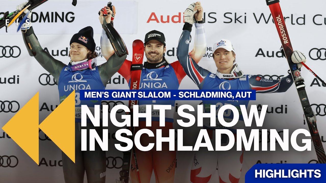 Night Show in Schladming's Giant Slalom | Highlights | FIS Alpine