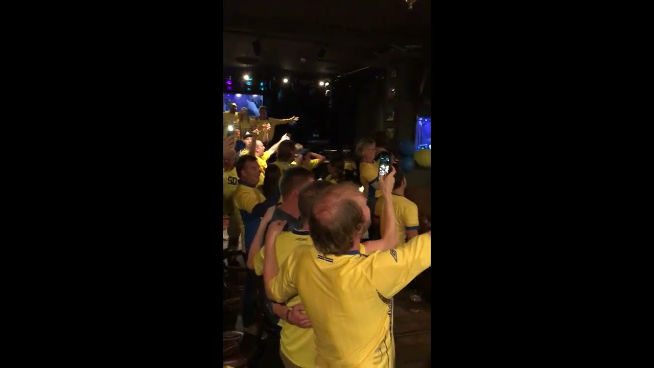 2019 Gula Väggen - GV's nationalsång innan Norge hemma i EM-kvalet
