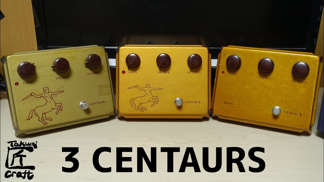 KLON Centaur Gold comparison