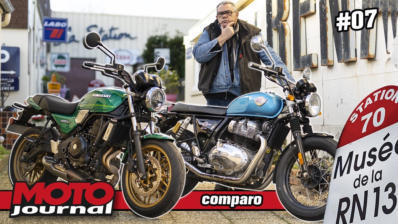 COMPARO#7 - Kawasaki Z650 RS, Royal Enfield Interceptor 650