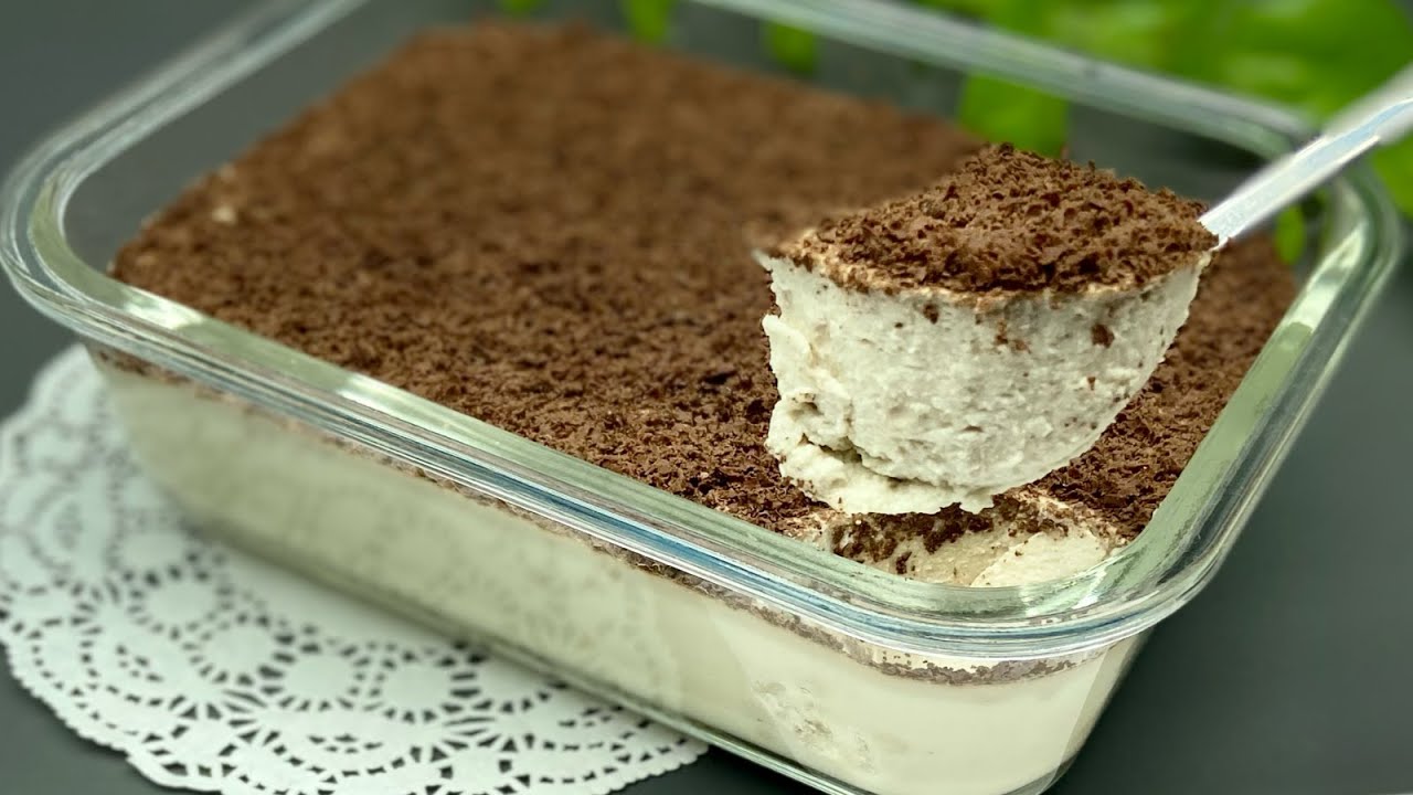 Десерт БЕЗ сахара и муки за 5 минут + охлаждение! Вкусный и полезный рецепт