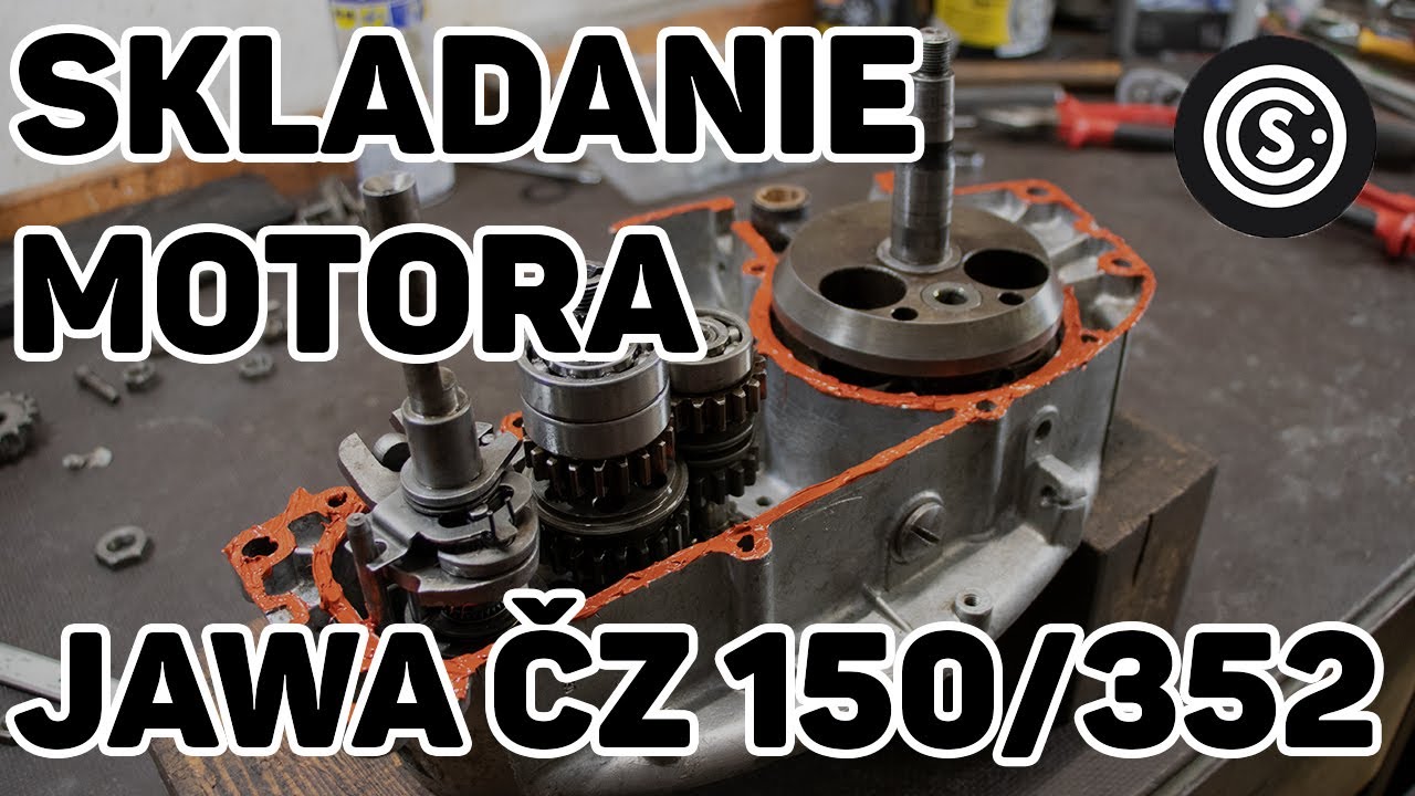 JAWA ČZ 150/352 - PATINOVKA - Časť 14. - SKLADANIE MOTORA