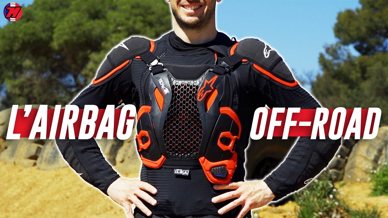 L’AIRBAG Alpinestars Tech-Air Off-Road est conçu pour l’ENDURO, le RALLY et le MOTOCROSS 🏜️