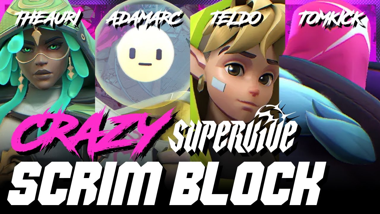 CRAZY SCRIM BLOCK IN SUPERVIVE! FULL VOD︱KINGPIN GAMEPLAY
