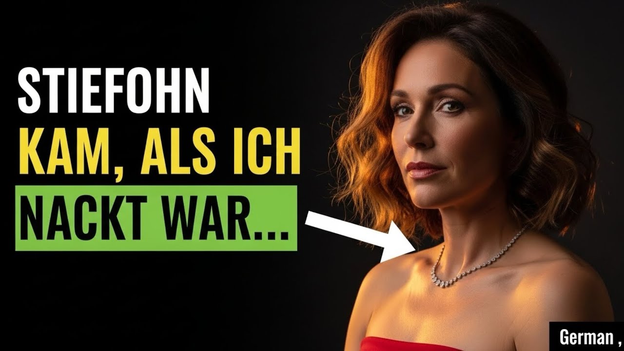 Stiefsohn betrat das Badezimmer, während ich mich…#emotionalegeschichten #podcast #germany 