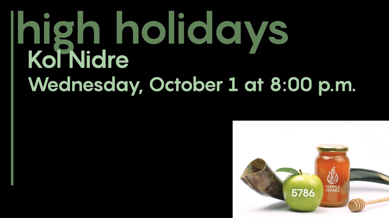 Kol Nidre Service - Wed, Oct 1, 2025