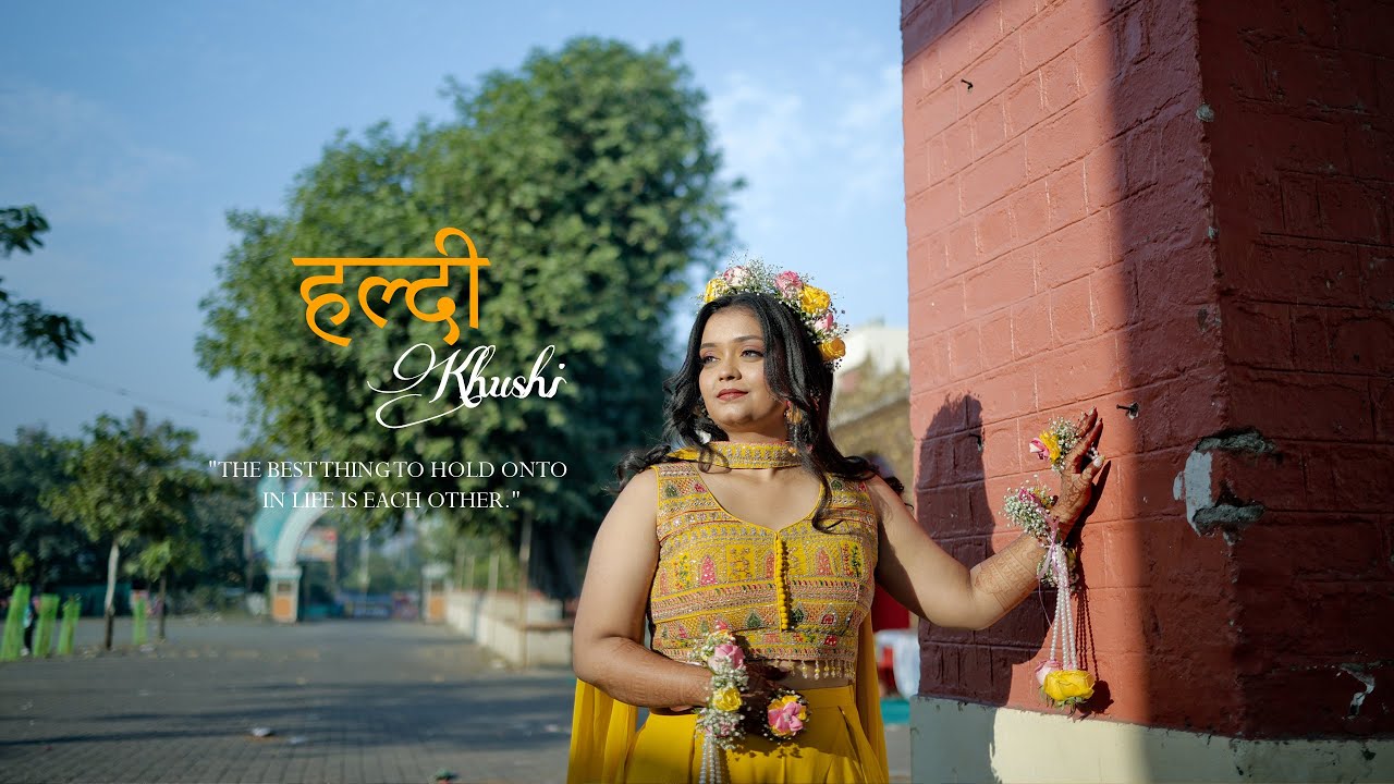 Trending Haldi Kushi Teaser 2025 I Sai photo studio - Udvada - 9574441658