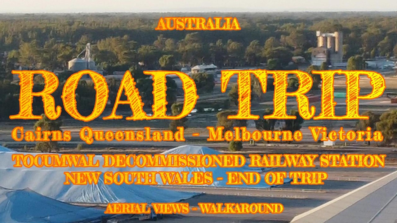 ROAD TRIP PART 10 : Queensland to Victoria : Tocumwal Railway Station - New South Wales : Australia