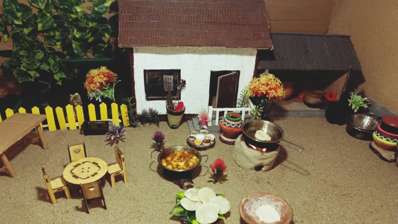 Miniature Chicken Chana With Poori Recipe|| Mini White Chana With Chicken+Poori ||