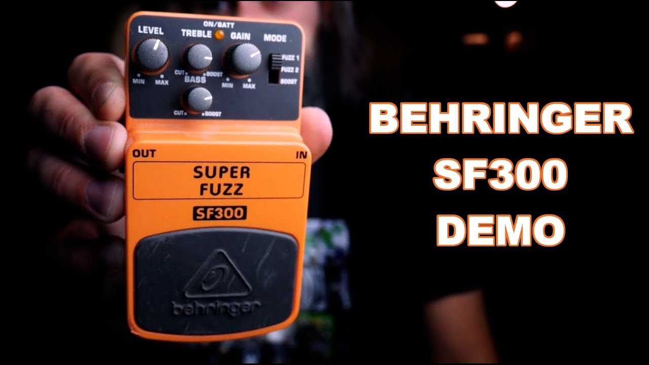 Педали Doom Metal: Behringer SF300