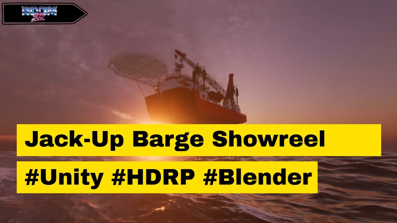 GMS Enterprise Self-Elevating Jack-Up Barge Showreel