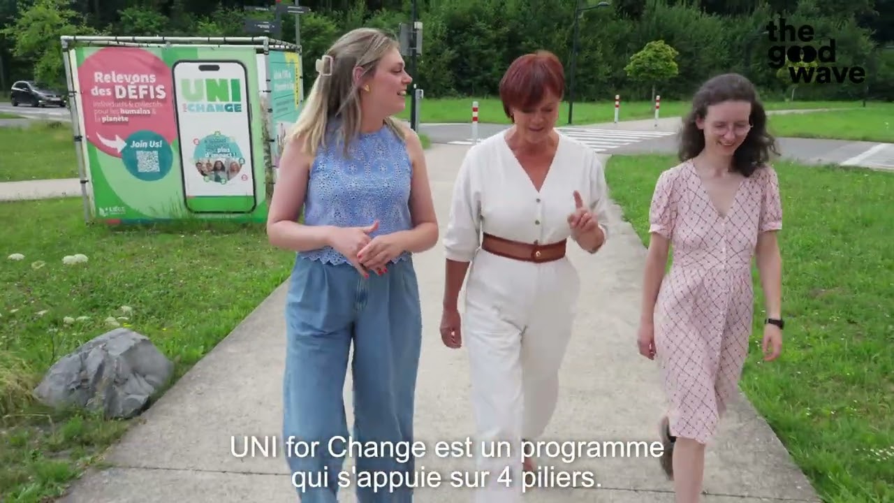 Green Office ULiège: UNI for Change - The Good Wave Awards