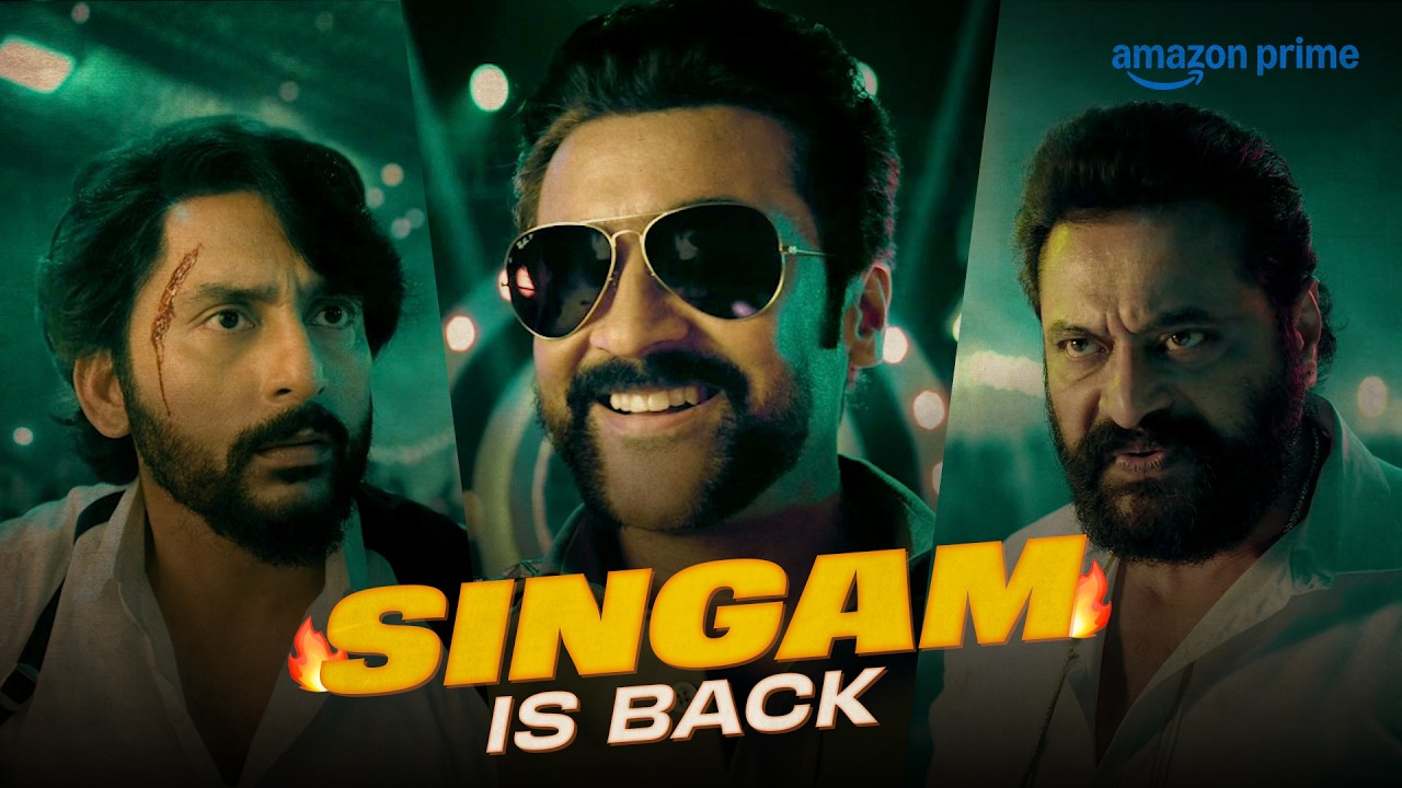Singam Suriya is back in Town 🚨| Karuppu | Suriya, Trisha Krishnan | Prime Video India #trending