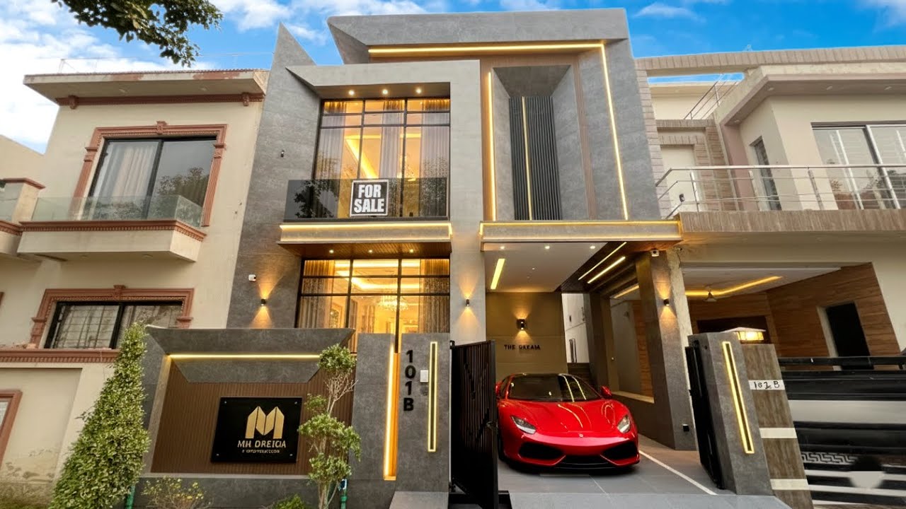 Inside a 5 Marla Full Furnished Luxury Ultra Modern Designer House in DHA Phase 9 Town Lahore