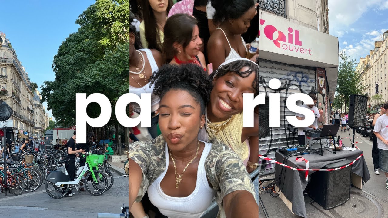 I flew to Paris for a dance party | Fête de la Musique, Street Dancing + Thrifting