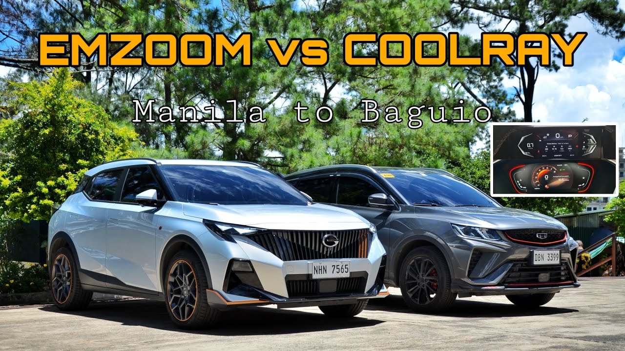 GAC EMZOOM VS GEELY COOLRAY | FUEL CONSUMPTION TEST | MANILA TO BAGUIO