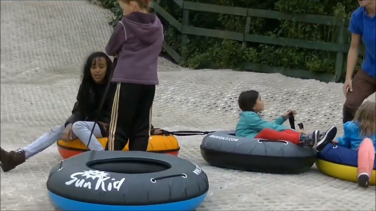 Tubing bij Skipiste Nieuwegein