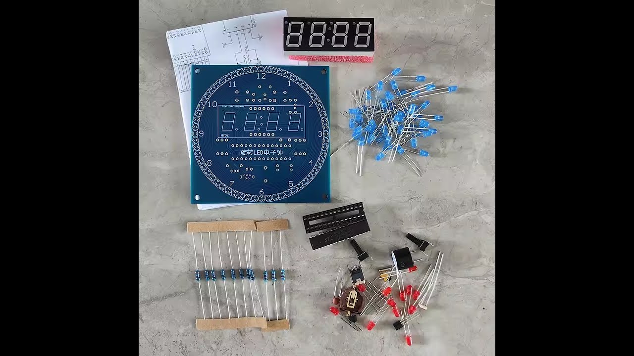 How to upgrade 60-LED clock kit with new firmware