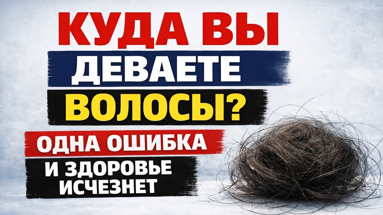 Как правильно избавляться от выпавших волос - древний обряд который защитит вас от бед и болезней