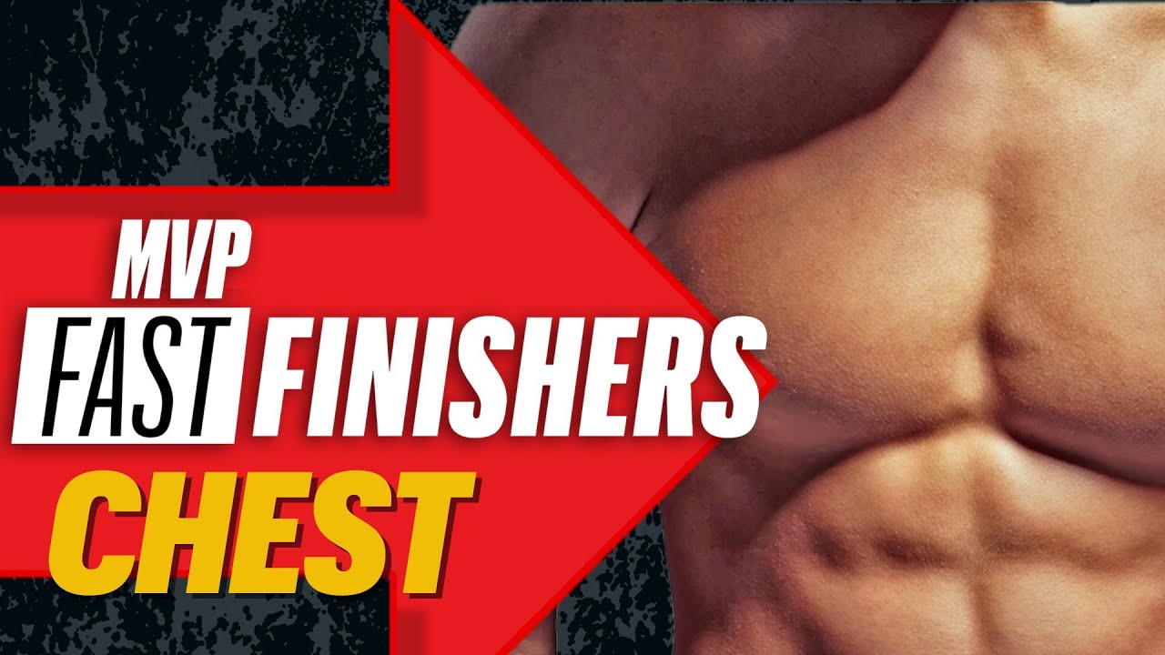 BRUTAL Chest Finisher To Destroy Your Pecs ft. ATHLEAN-X | MVP Fast Finisher | Men's Health Muscle