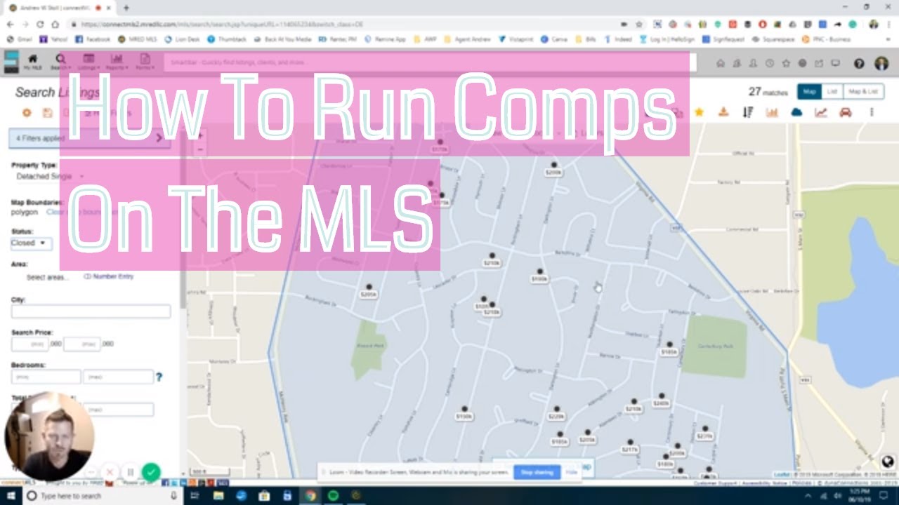 How to Run Comps On The MLS