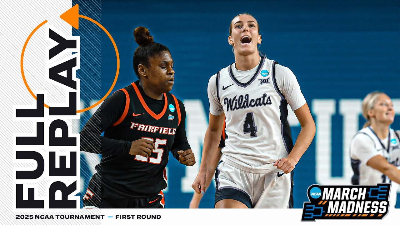 Kansas State vs. Fairfield: 2025 NCAA women's first round | FULL REPLAY