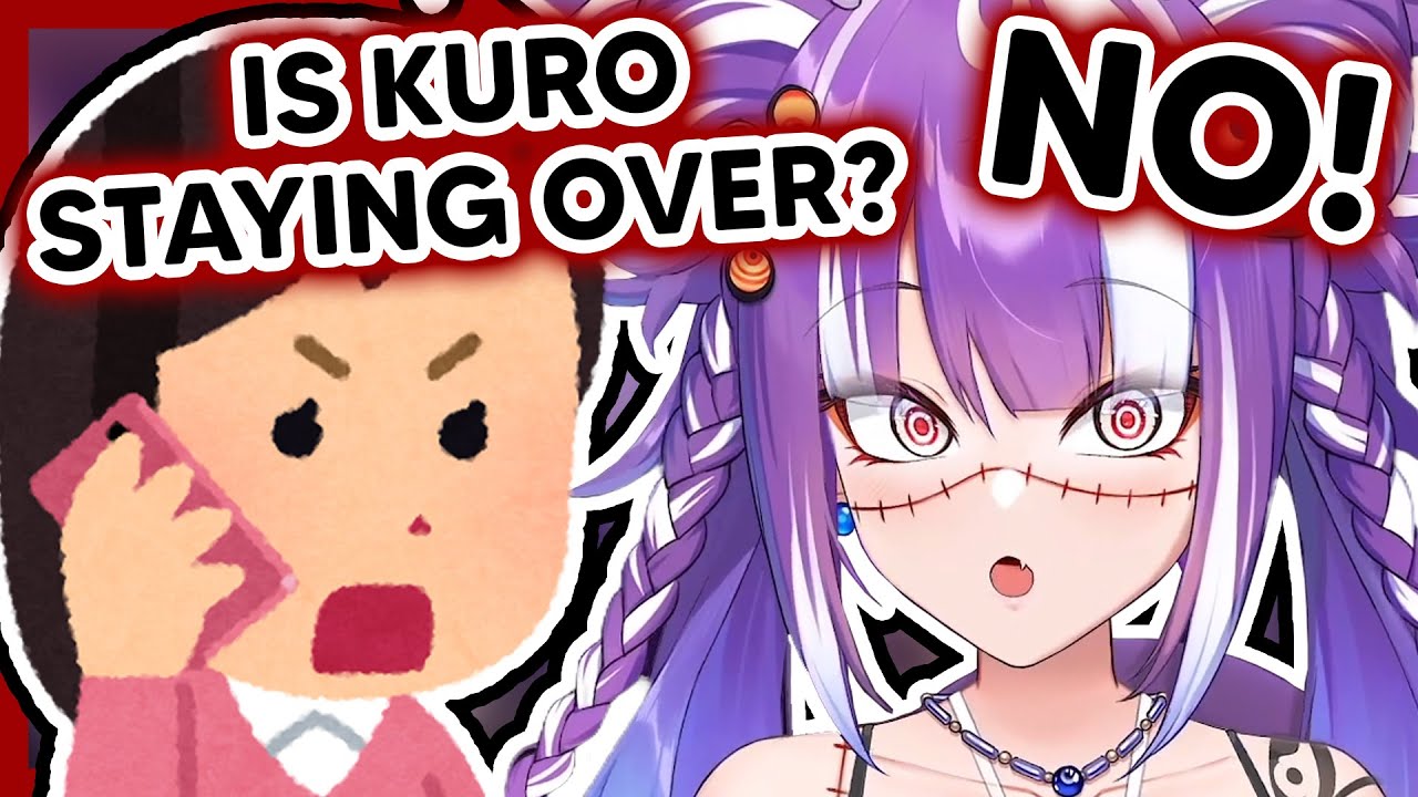 Michi's mom was ANXIOUS when Kuro come over to Michi's place