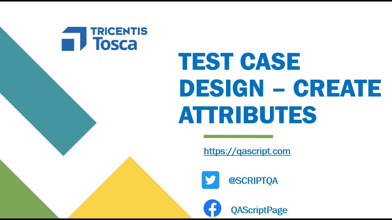 Tosca Tutorial | Lesson 52 - Create Test Sheet and Attributes | Test Case Design | Business Relevant
