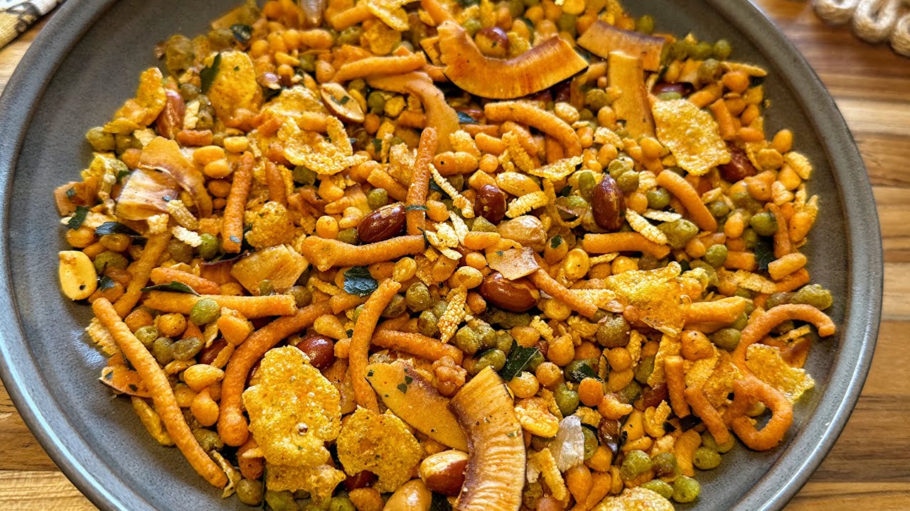 Mixture namkeen Recipe | South Indian Mixture Recipe | Diwali | How to make spicy 🌶️ Mixture