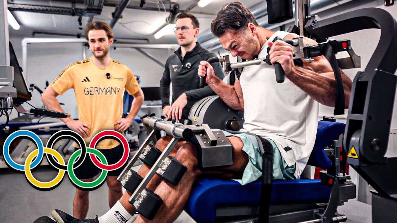 30.000€ Gerät für Olympia! So intensiv trainieren Profis