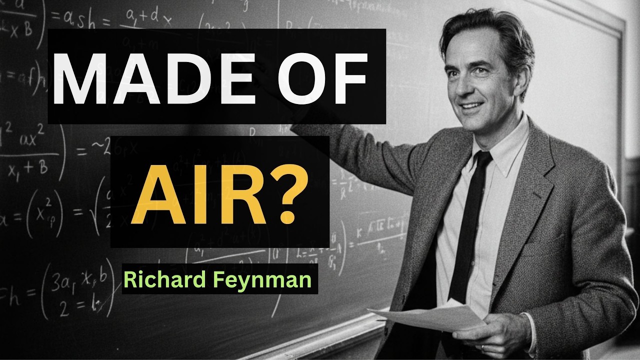 Trees Don't Grow from Soil - They're Made of Air  | Feynman Explains