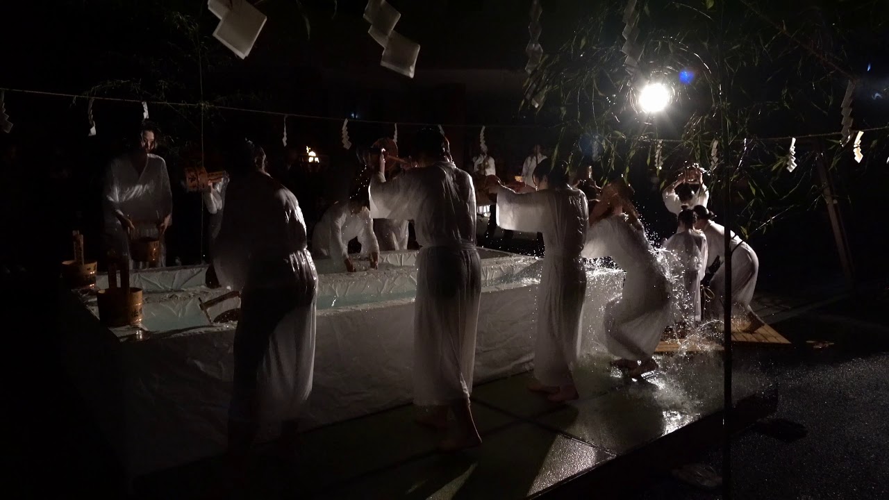 第12回　冬至水行祭・ほしまつり　魚津市　真成寺　2019年 12月 15日　夜間の部
