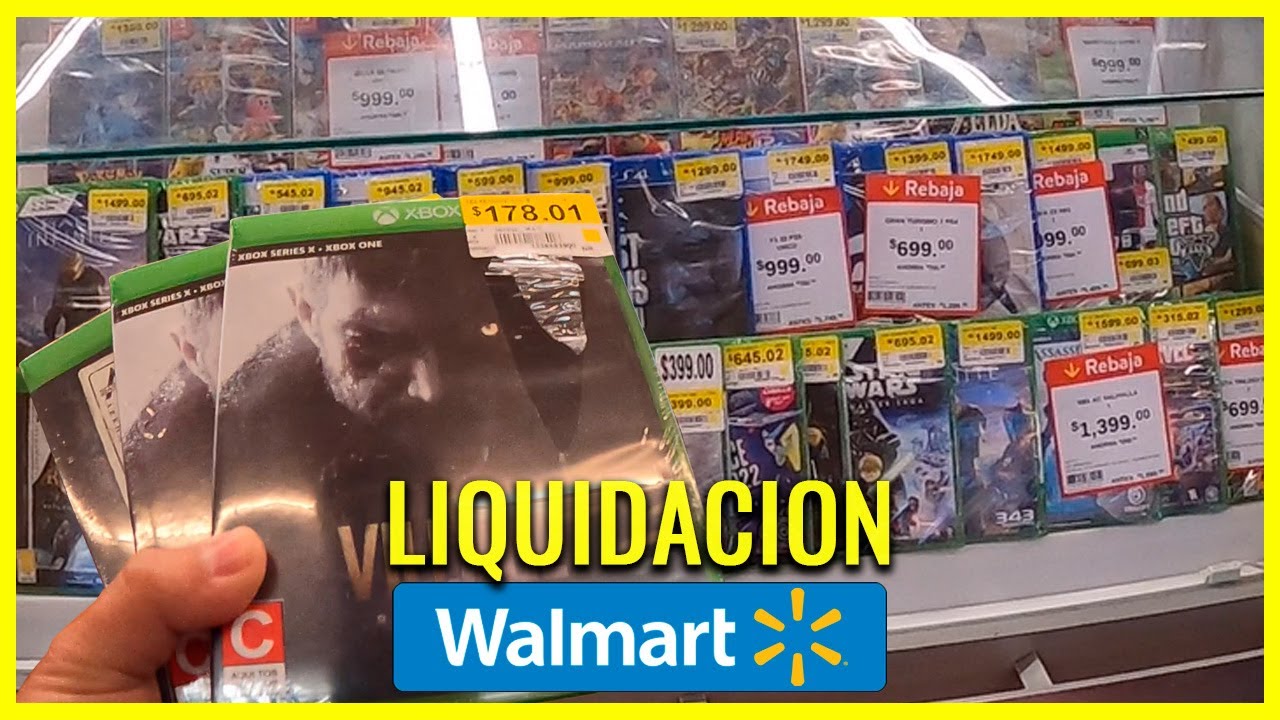 LIQUIDACIONES en WALMART ¡TODO EN REMATE! - Liquidación de VIDEOJUEGOS